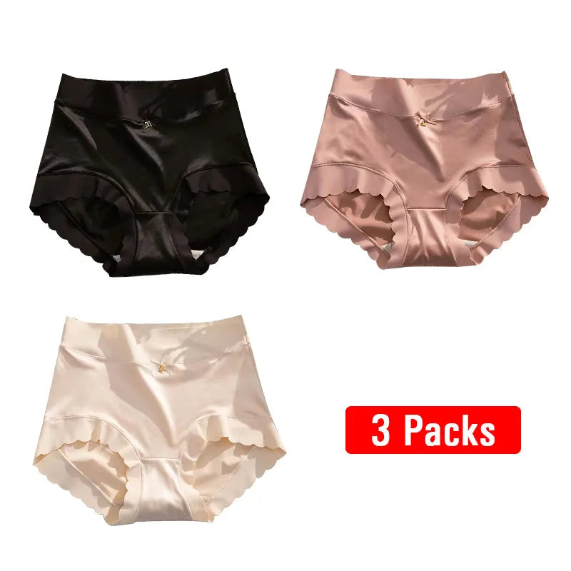 ✨ Buy 3 Get 3 Free!🔥 Premium Satin Antibacterial Panties Silky Skin-Loving Comfort • Odor-Control Tech • Moisture-Wicking Magic