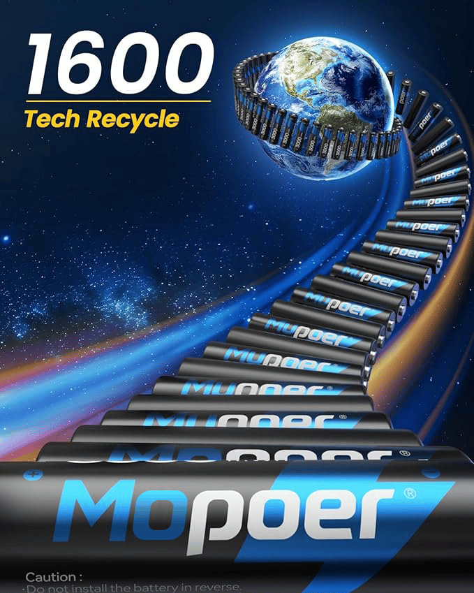 ✨2025 HOT SALE 50% OFF🔋Li-ion Battery with Integrated Charging Storage Box💡Overcharge protection