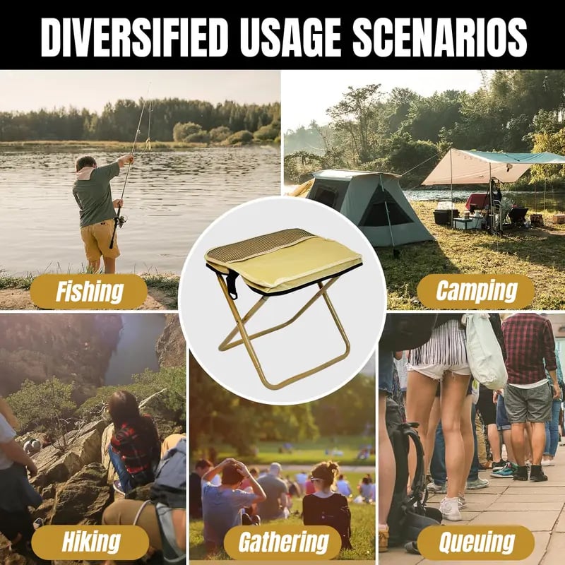 ✨Flash Sale 50% OFF✨Foldable Backpack Stool🎒🪑