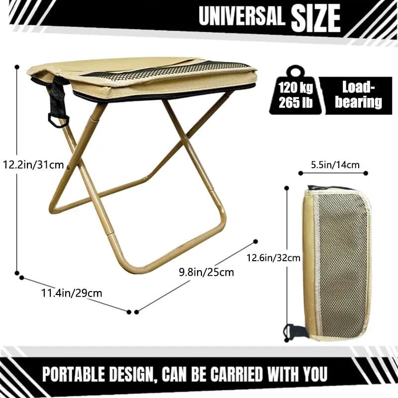 ✨Flash Sale 50% OFF✨Foldable Backpack Stool🎒🪑