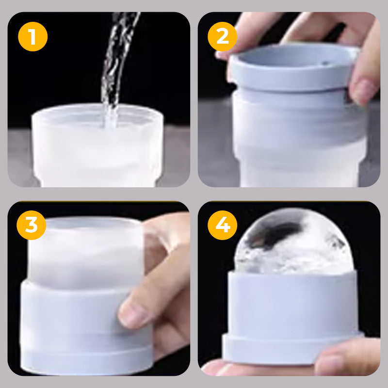 ⏳Time-limited Special⏰Portable Silicone Ice Ball Maker ❄️